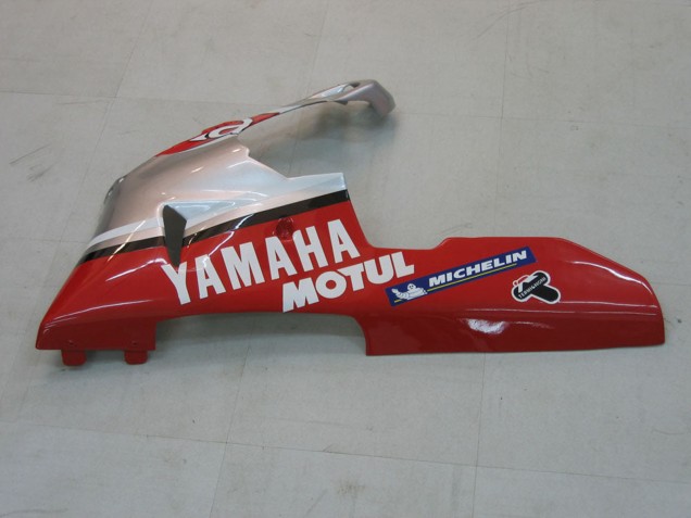 Yamaha YZF 1000 R1 Motorrad Verkleidung 2000-2001 - Silber Rot Fortuna Motul