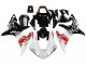 Yamaha YZF 1000 R1 Motorrad Verkleidung 2002-2003 - Weiss Rot Schwarz Castrol