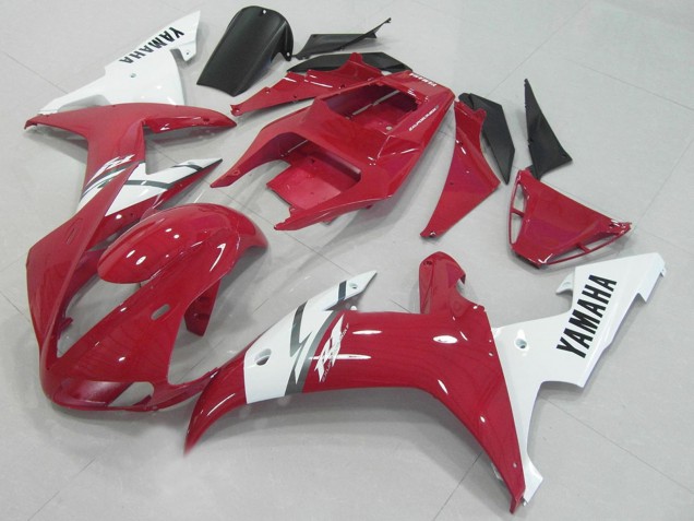 Yamaha YZF R1 Motorrad Verkleidung 2002-2003 - Weiss Rot