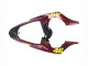 Yamaha YZF 1000 R1 Motorrad Verkleidung 2009-2011 - Rot Gelb Schwarz Hai 46