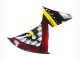 Yamaha YZF 1000 R1 Motorrad Verkleidung 2009-2011 - Rot Gelb Schwarz Hai 46