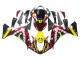 Yamaha YZF 1000 R1 Motorrad Verkleidung 2009-2011 - Rot Gelb Schwarz Hai 46