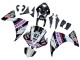 Yamaha YZF 1000 R1 Motorrad Verkleidung 2012-2014 - Glanzendes Schwarz Weiss Rot Fimer Yamalube Sterilgarda 87