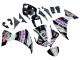 Yamaha YZF 1000 R1 Motorrad Verkleidung 2012-2014 - Glanzendes Schwarz Weiss Rot Fimer Yamalube Sterilgarda 87