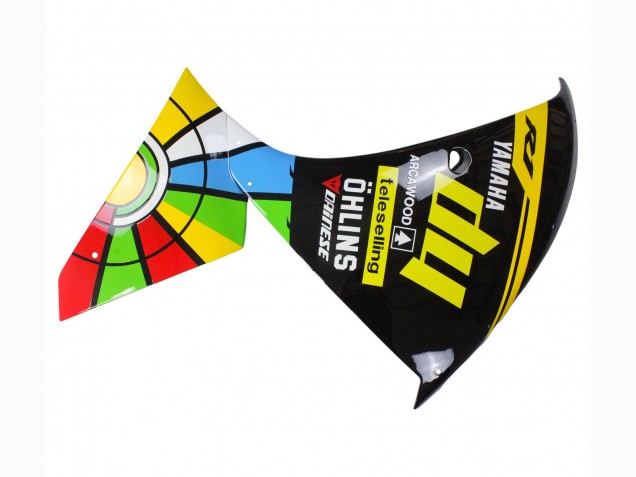 Yamaha YZF 1000 R1 Motorrad Verkleidung 2012-2014 - Glanzendes Schwarz Gelb Grun Blau Rot Farbrad