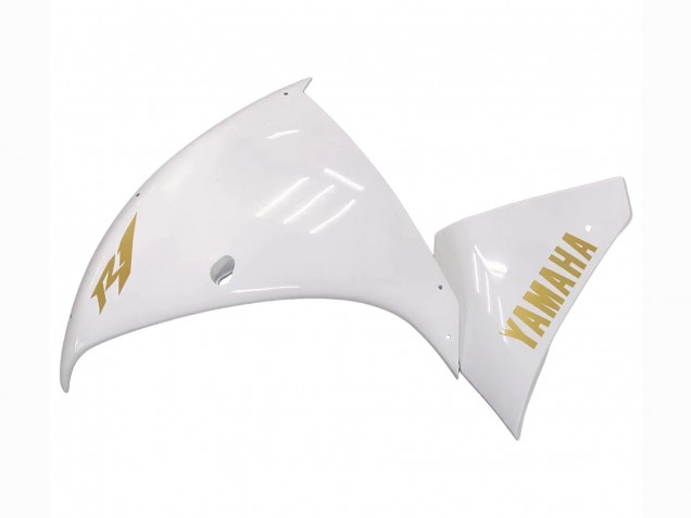 Yamaha YZF 1000 R1 Motorrad Verkleidung 2012-2014 - Weiss Gold Aufkleber