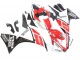 Yamaha YZF 1000 R1 Motorrad Verkleidung 2012-2014 - Weiss Rot Glanzendes Schwarz Petronas
