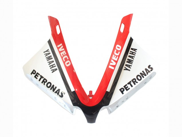Yamaha YZF 1000 R1 Motorrad Verkleidung 2012-2014 - Weiss Rot Glanzendes Schwarz Petronas