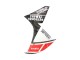 Yamaha YZF 1000 R1 Motorrad Verkleidung 2012-2014 - Weiss Rot Glanzendes Schwarz Petronas