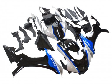 Yamaha YZF 1000 R1 Motorrad Verkleidung 2015-2019 - Silber Blau Glanzendes Schwarz