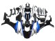 Yamaha YZF 1000 R1 Motorrad Verkleidung 2015-2019 - Silber Blau Glanzendes Schwarz