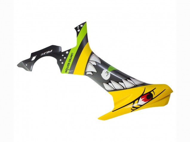 Yamaha YZF 1000 R1 Motorrad Verkleidung 2015-2019 - Gelb Grun Hai