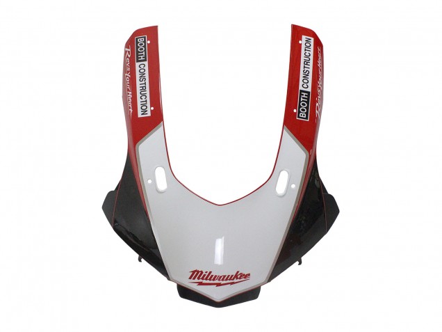 Yamaha YZF 1000 R1 Motorrad Verkleidung 2015-2019 - Weiss Rot Schwarz Milwaukee