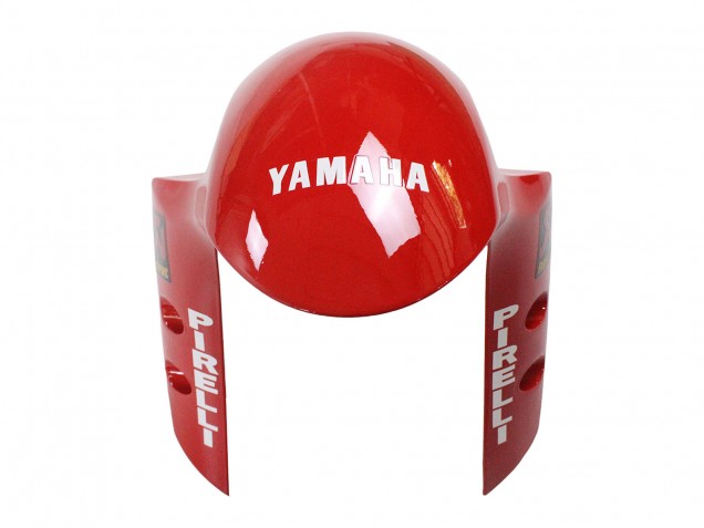 Yamaha YZF 1000 R1 Motorrad Verkleidung 2015-2019 - Weiss Rot Schwarz Milwaukee