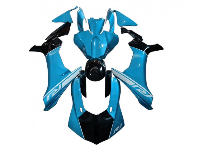 Yamaha YZF 1000 R1 Motorrad Verkleidung 2020-2025 - Blau Glanzendes Schwarz