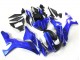 Yamaha YZF 1000 R1 Motorrad Verkleidung 2020-2025 - Blau Matt Schwarz