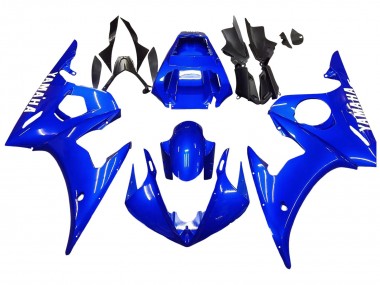 Yamaha YZF R6 Motorrad Verkleidung 2003-2004 - Blau