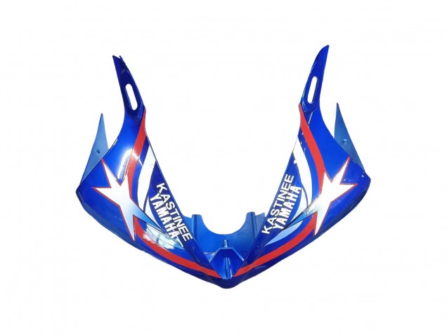 Yamaha YZF R6 Motorrad Verkleidung 2003-2004 - Weiss Blau Fiat Motul Kastinee