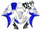 Yamaha YZF R6 Motorrad Verkleidung 2003-2004 - Weiss Blau GYTR