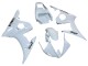 Yamaha YZF R6 Motorrad Verkleidung 2003-2004 - Weiss Schwarz Aufkleber