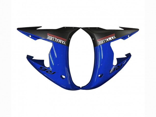 Yamaha YZF 600 R6 Motorrad Verkleidung 2005 - Blau Weiss Schwarz Yamalube