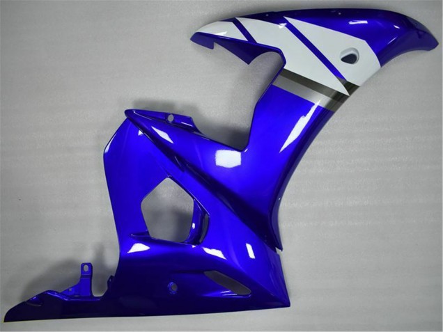 Yamaha YZF 600 R6 Motorrad Verkleidung 2005 - Blau Weiss
