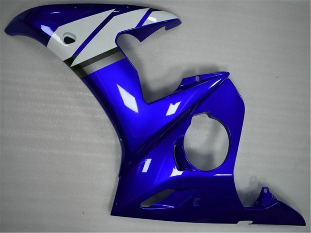 Yamaha YZF 600 R6 Motorrad Verkleidung 2005 - Blau Weiss
