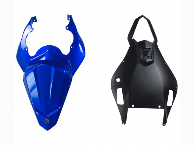 Yamaha YZF 600 R6 Motorrad Verkleidung 2006-2007 - Blau Glanzendes Schwarz