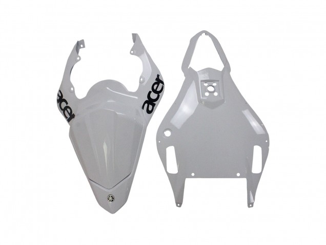 Yamaha YZF 600 R6 Motorrad Verkleidung 2006-2007 - Weiss Kastanienbraun Rot Fiat Acer Yamalube