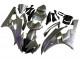 Yamaha YZF 600 R6 Motorrad Verkleidung 2006-2007 - Grau Lila Motul