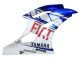 Yamaha YZF 600 R6 Motorrad Verkleidung 2006-2007 - Weiss Blau Rot Fiat Motul Michelin