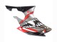 Yamaha YZF 600 R6 Motorrad Verkleidung 2008-2016 - Silber Schwarz Rot Hai 4