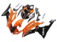 Yamaha YZF 600 R6 Motorrad Verkleidung 2008-2016 - Orange Schwarz