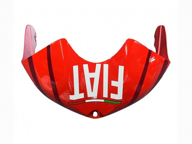 Yamaha YZF 600 R6 Motorrad Verkleidung 2008-2016 - Weiss Rot Schwarz Fiat Acer