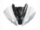 Yamaha YZF 600 R6 Motorrad Verkleidung 2008-2016 - Weiss Rot Glanzendes Schwarz