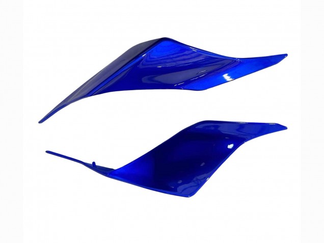 Yamaha YZF 600 R6 Motorrad Verkleidung 2017-2023 - Blau Matt Schwarz
