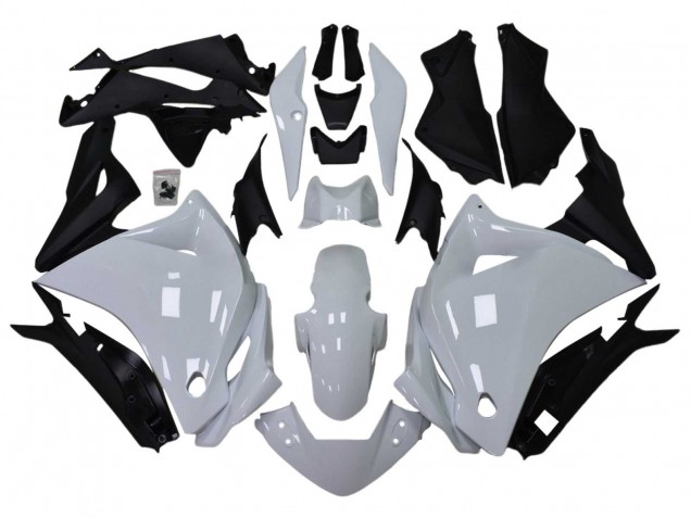 Honda CBR250RR Motorrad Verkleidung 2011-2015 - Glanzendes Weiss