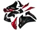 Honda CBR250RR Motorrad Verkleidung 2011-2015 - Glanzendes Schwarz Rot