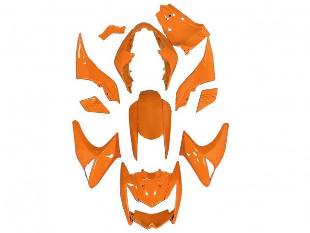 Kawasaki Z1000 Motorrad Verkleidung 2003-2006 - Orange