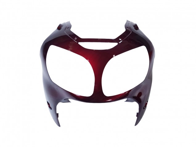 Kawasaki ZX12R Motorrad Verkleidung 2000-2001 - Rot Gold