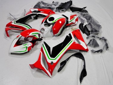 Honda CBR650R Motorrad Verkleidung 2021-2023 - Weiss Rot Grun Schwarz