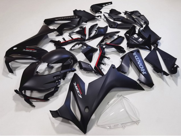 Honda CBR650R Motorrad Verkleidung Kit 2021-2023 - Matt Schwarz