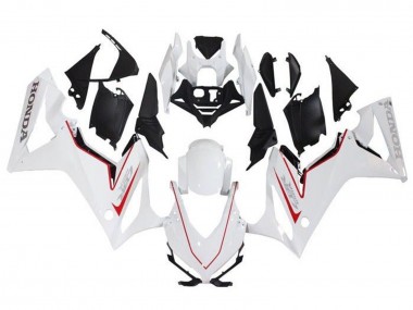 Honda CBR650R Motorrad Verkleidung 2021-2023 - Weiss Rot Schwarz