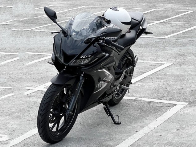 Yamaha YZF R15 Motorrad Verkleidung 2018-2024 - Matt Schwarz