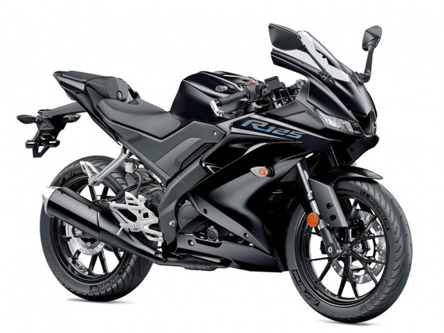 Yamaha YZF R125 Motorrad Verkleidung 2019-2024 - Matt Schwarz