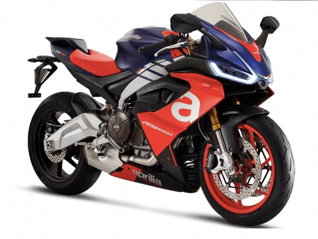 Aprilia RS660 Motorrad Verkleidung 2020-2024 - Matt Blau Rot Silber