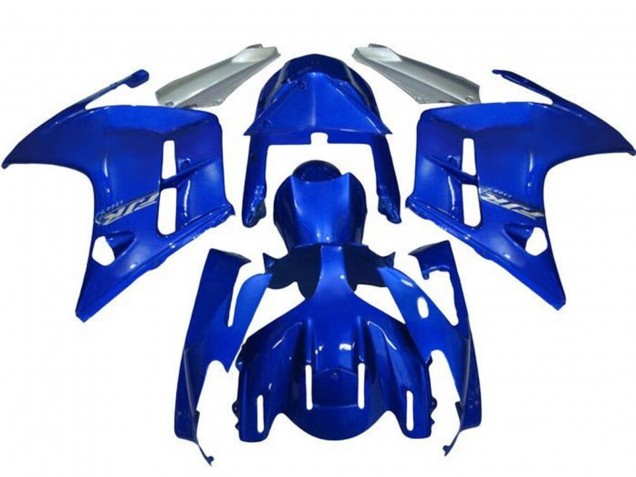 Yamaha FJR1300 Motorrad Verkleidung 2013-2015 - Blau Silber