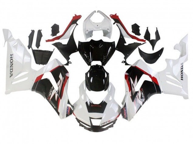 Honda CBR1000RR-R Motorrad Verkleidung 2020-2023 - Weiss Rot Glanzendes Schwarz
