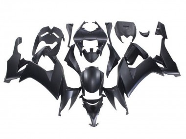 Kawasaki ZX10R Motorrad Verkleidung 2008-2010 - Matt Schwarz