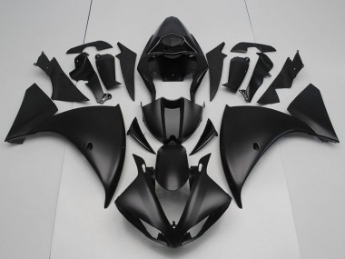 Yamaha YZF R1 Motorrad Verkleidung 2012-2014 - Matt Schwarz